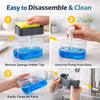 2 - in - 1 Soap Dispenser with Sponge Holder | Press Dish Soap Pump for Kitchen Sink - Wellhomes™