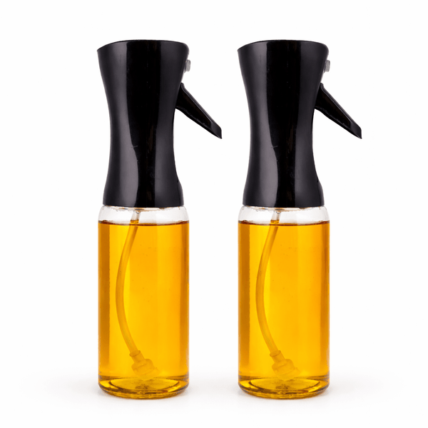 2 - Pack Glass Oil Sprayer Bottle – 2 - in - 1 Spray & Pour Dispenser - Wellhomes™
