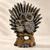 WellHomes™ Owl Family Decorative Statue – Antique Silver Owl Family Figurine with Tree Base for Home Décor