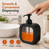 Black Automatic Liquid Soap Dispenser | Refillable Handwash Dispenser