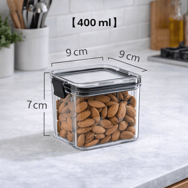 Airtight Kitchen Storage Containers set of 8pcs (400ml) - Wellhomes™
