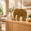 WellHomes™Golden Human Elephant Sculpture – Intricately Carved Decorative Showpiece for Home Décor (Copy)