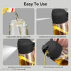Pack of 2 Oil Dispenser Bottles – 2 - in - 1 Spray & Pour | BPA Free Kitchen Oil Sprayer - Wellhomes™