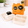 Super Cat Cartoon Lunch Box | Kids Food Storage Box with Secure Lock - Wellhomes™
