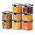 Wellhomes™ Airtight Food Storage Containers Set (8 pcs, 700ml) - Wellhomes™
