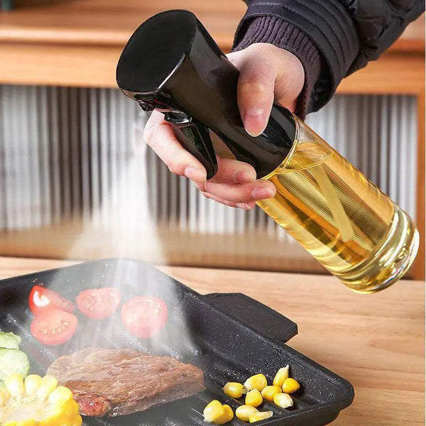 2 - Pack Glass Oil Sprayer Bottle – 2 - in - 1 Spray & Pour Dispenser - Wellhomes™