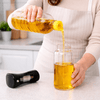 2 - Pack Glass Oil Sprayer Bottle – 2 - in - 1 Spray & Pour Dispenser - Wellhomes™
