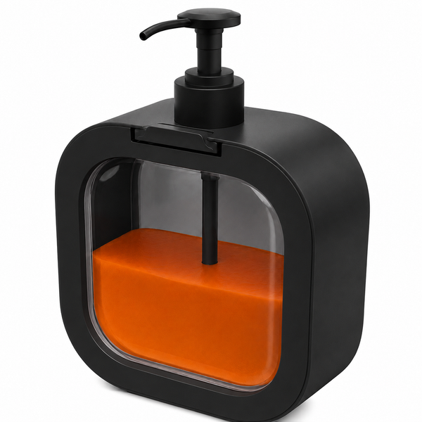 Black Automatic Liquid Soap Dispenser | Refillable Handwash Dispenser