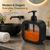 Black Automatic Liquid Soap Dispenser | Refillable Handwash Dispenser