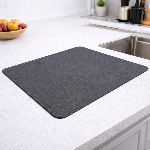 Dish Drying Mat (1 Buy Get 1 Free) – Super Absorbent Kitchen Counter Dry Mat