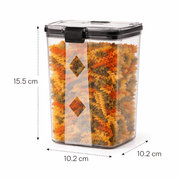 Airtight Food Storage Containers Set (8 pcs, 1100ml) - Wellhomes™