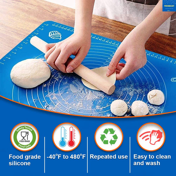 Foldable Silicone Roti Making Mat - Wellhomes™