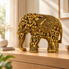 WellHomes™Golden Human Elephant Sculpture – Intricately Carved Decorative Showpiece for Home Décor (Copy)