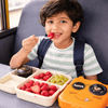 Super Cat Cartoon Lunch Box | Kids Food Storage Box with Secure Lock - Wellhomes™