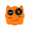 Super Cat Cartoon Lunch Box | Kids Food Storage Box with Secure Lock - Wellhomes™