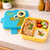 Super Dino Cartoon Lunch Box | Kids Food Storage Box with Secure Lock - Wellhomes™