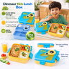 Super Dino Cartoon Lunch Box | Kids Food Storage Box with Secure Lock - Wellhomes™