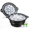 Wellhomes™ 2 - in - 1 Collapsible Silicone Ice Face Wash Bowl - Integrated Ice Maker Lid for Cold Therapy, De - Puffing & Pore Tightening - Wellhomes™