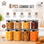 Wellhomes™ Airtight Food Storage Container Combo of (4pcs - 700ml + 4pcs - 1100ml) - Wellhomes™
