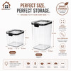 Wellhomes™ Airtight Food Storage Container Combo of (4pcs - 700ml + 4pcs - 1100ml) - Wellhomes™