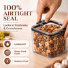Wellhomes™ Airtight Food Storage Container Combo of (4pcs - 700ml + 4pcs - 1100ml) - Wellhomes™
