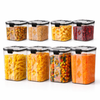 Wellhomes™ Airtight Food Storage Container Combo of (4pcs - 700ml + 4pcs - 1100ml) - Wellhomes™