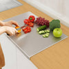Wellhomes™ Stainless Steel (41*31 )cm Chopping Board for chopping Vegetables - Wellhomes™